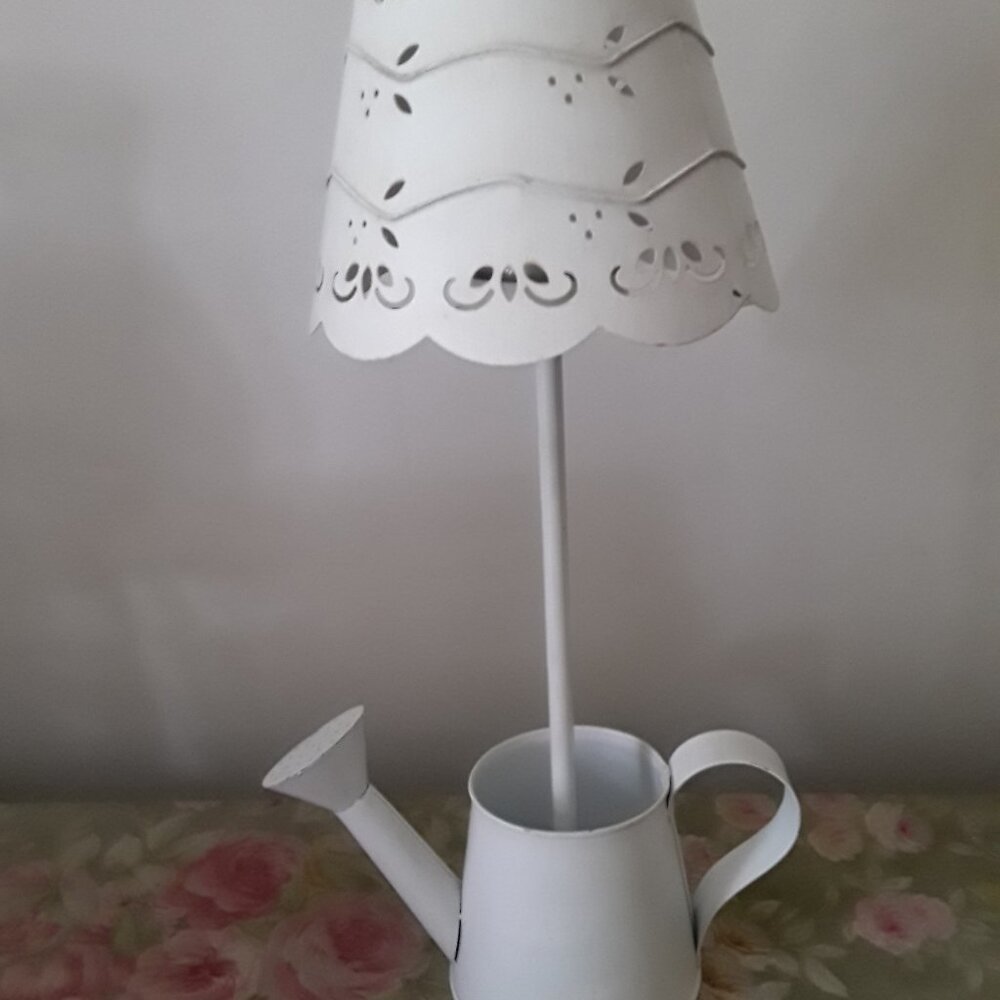 Watering Can Metal Candle Holder with Shade